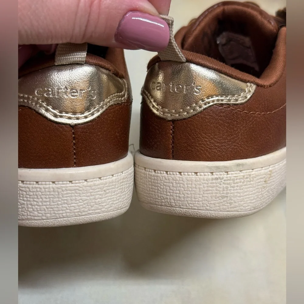 Lot two pairs Toddler shoes size 8